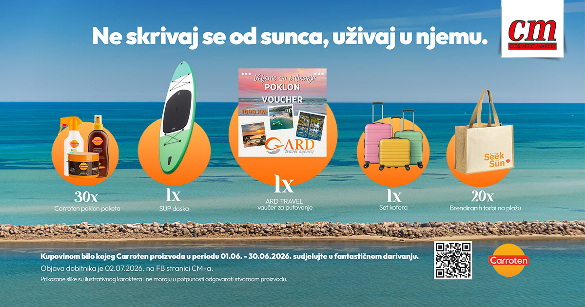 Ne skrivaj se od sunca, uživaj u njemu!