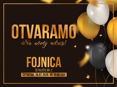CM na novoj adresi u Fojnici!