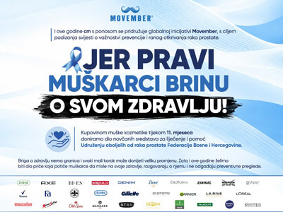 Movember | Jer pravi muškarci brinu o svom zdravlju!