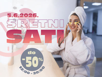 Sretni sati u petak, 05.06.2026.