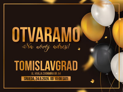 CM na novoj adresi u Tomislavgradu!