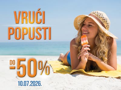 Vrući popusti, 10.7.2026.
