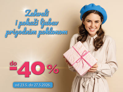 Zahvali i pokaži ljubav prigodnim poklonom!